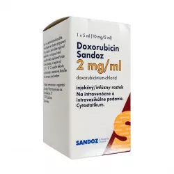 Доксорубицин Sandoz Словения/Австрия 2мг/мл фл. 5мл (10мг) в Самаре и области фото