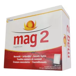 Маг 2, Mag 2, Магний 184мг порошок-саше для приготовл. раствора для питья №30 в Самаре и области фото