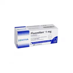 Фторид натрия Fluoretten 2.2 мг (1мг чистого иона фторида) таб. №300! в Самаре и области фото