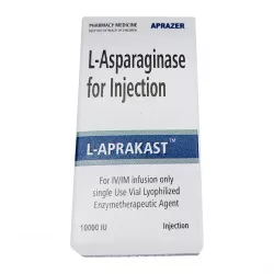 Аспарагиназа (L аспарагиназа) L-Aprakast 10000 МЕ лиоф. для приг. р-ра для инъек. №1 в Самаре и области фото