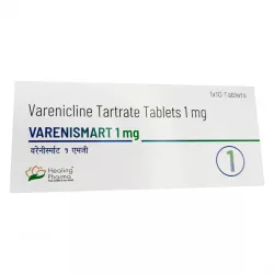 Чампикс (Варениклин) аналог таб. Varenismart 1мг №10 в Самаре и области фото