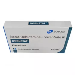 Добутамин Dobustat (dobutamine) р-р д/ин амп 250мг/5мл  №2 (2шт по 5мл) в Самаре и области фото