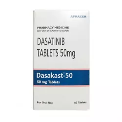 Дазатиниб (Dasakast) :: полный аналог Спрайсел :: таб. 50мг №60 в Самаре и области фото