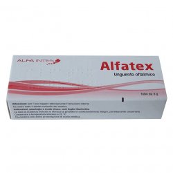 Альфатекс (Эубетал Антибиотико) глазная мазь 3г в Самаре и области фото